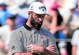 Rahm se despeña cuando iniciaba la escalada en el Open de España