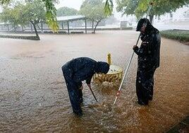 Una nueva tormenta descarga sobre Valencia: 91 litros en una hora en Carcaixent