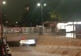 La dana Alice vuelve a golpear con fuerza Valencia: calles inundadas y vecinos en alerta