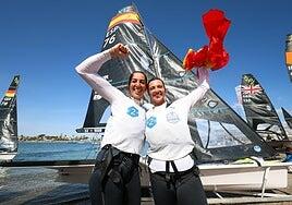 María Cantero y Paula Barceló conquistan el oro mundial en 49er FX