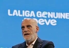 Javier Tebas reta al CSD: «No tienen competencias para detener el partido en Miami»