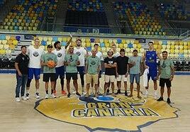 El Gran Canaria Frontón King y el Dreamland Gran Canaria tienden puentes entre el mar y la cancha