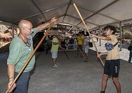 Las escuelas de juego del garrote tradicional de Gran Canaria celebran la declaración de Bien de Interés Cultural Inmaterial