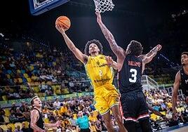 El Gran Canaria olvida las penas en Europa, aunque con un agónico triunfo ante el Le Mans (73-68)