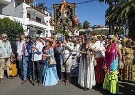 Teror celebra este domingo la romería de peregrinación del Rocío a la virgen del Pino