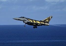 Combates simulados sobre el cielo de Canarias: las maniobras con cuatro países de la OTAN y la India