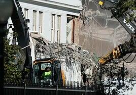 La Casa Blanca derriba parte de su historia