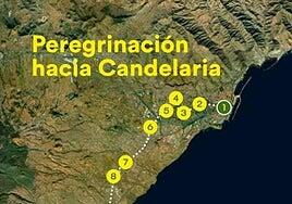 Regreso de la Virgen de Candelaria 2025: horario, recorrido y cortes de carreteras en Tenerife