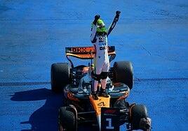 El mejor Norris aparece cuando más lo necesitaba