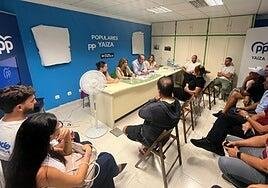 Guayo Rodríguez, presidente honorífico del PP en Yaiza