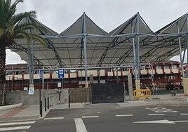 El nuevo techado ya luce en el CEIP Sataute de Santa Brígida