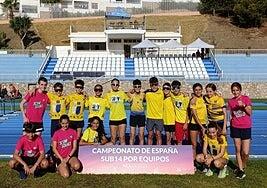 Una camada que ilusiona en el atletismo grancanario