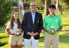 Rafael González y Blanca Gómez-Balboa, campeones de la Copa Palmer en el Real Club de Golf de Las Palmas
