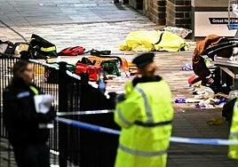 Varios heridos tras un apuñalamiento múltiple en un tren al norte de Londres
