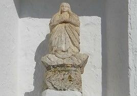 Roban la escultura de la Virgen del Buen Suceso, del siglo XVII, en un municipio de Badajoz