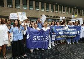 Huelga de los técnicos sanitarios: «Somos invisibles pero imprescindibles»