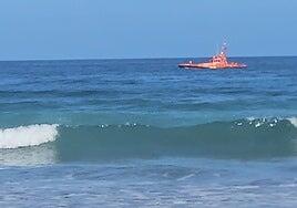 Tercer día de búsqueda del joven desaparecido en la playa de Famara