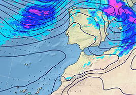 La Aemet abre el grifo de las lluvias en Canarias y todos los modelos apuntan a lo mismo: el chorro polar se transforma