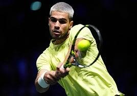 Alcaraz, frente a Djokovic, Fritz y De Miñaur en las Finales ATP