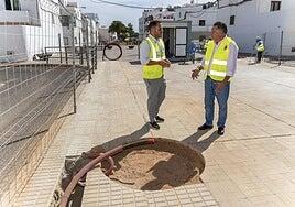Plantación de árboles en el barrio de Valterra