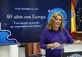 Astrid Pérez: «Estos 40 años Europa no se ha construido solo con tratados, sino con voluntad, valores y visión de futuro»