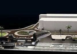 El Cabildo pide que AENA financie la estación de tren del Aeropuerto de Gran Canaria