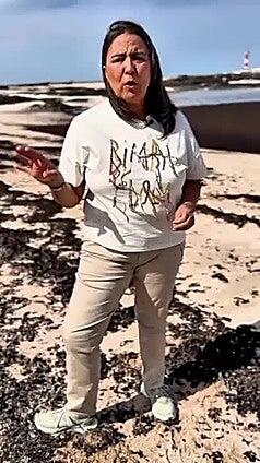 La Oliva recuerda la importancia biológica de las algas en las playas