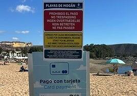 La prohibición del baño en las playas de Mogán se extiende hasta el lunes