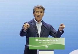 Feijóo llama a los suyos a «no caer en trampas» y acusa al PSOE de «no tener límite moral»