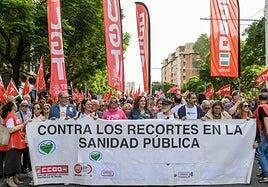 Más de 56.000 personas se manifiestan en defensa de la sanidad pública en Andalucía