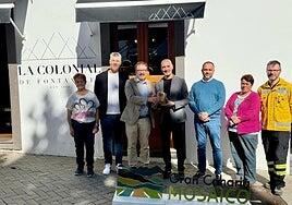 La Colonial de Fontanales recibe del Cabildo el galardón Gran Canaria Mosaico