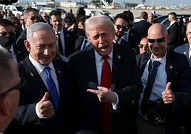 Trump pide por carta al presidente de Israel que indulte a Netanyahu