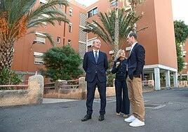 El Cabildo aporta un millón de euros para rehabilitar las 208 viviendas de la urbanización La Paz de Agüimes