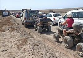 Multados por hacer excursiones ilegales en suelo rústico