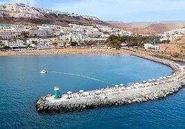 Todas las playas de Mogán son aptas para el baño tras el episodio de contaminación marina
