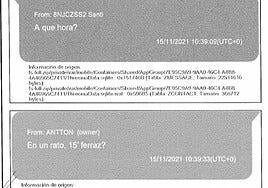 Móviles apagados y un Whatsapp a prueba de espías: así trataban Cerdán y Antxon de ocultar sus citas