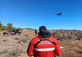 Los ojos de la ley: así opera la unidad de drones de la Policía Canaria