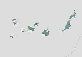 El aire ártico roza Canarias y la Aemet ya avisa de termómetros en bajada y nuevas lluvias