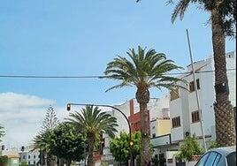 Un motorista herido grave tras colisionar con un turismo en Agüimes