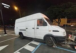 Accidentada huida por Las Palmas de Gran Canaria en un furgón robado