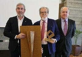 Pedro del Castillo, primer Premio Gaveta de Honor por su contribución al desarrollo de Canarias