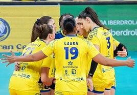 El CV Emalsa Gran Canaria se estrena en la CEV Challenge Cup