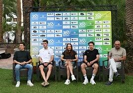 La élite del ciclismo calibra la dureza del Pico de las Nieves