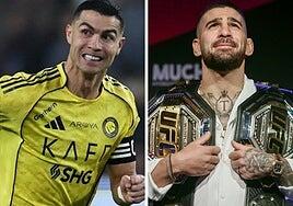 Cristiano Ronaldo une fuerzas con Topuria