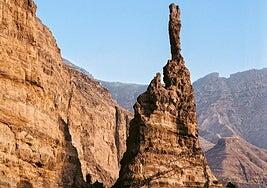 20 años de la caída del hito geológico de Agaete: «Ya se nos fue el Dedo de Dios»