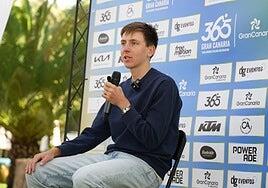 Pogačar: «Gran Canaria es un paraíso para entrenar»