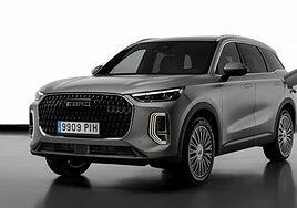 Familia numerosa y dos más, todos a bordo