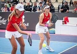 Semifinales del torneo de pickleball: emoción a raudales con las palas
