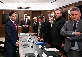 EE UU y Ucrania preparan en Florida una reunión con Rusia en los próximos días para negociar la paz