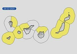 Canarias declara la prealerta y la Aemet enciende los avisos en todas las islas